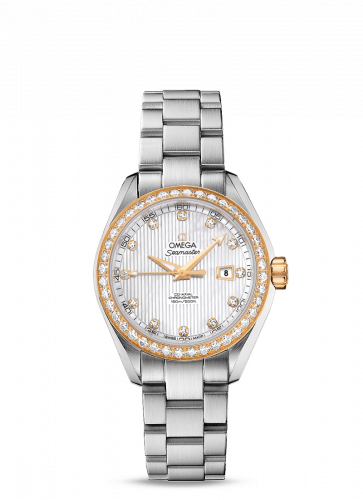Seamaster Aqua Terra 150M Co-Axial 34 Stainless Steel / Yellow Gold / Diamond / MOP / Bracelet
