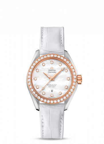 Seamaster Aqua Terra 150M Master Co-Axial 34 Stainless Steel / Sedna Gold / Diamond / MOP