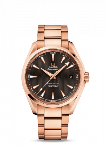 Seamaster Aqua Terra 150m Master Co-Axial 41.5 Red Gold / Grey / Bracelet