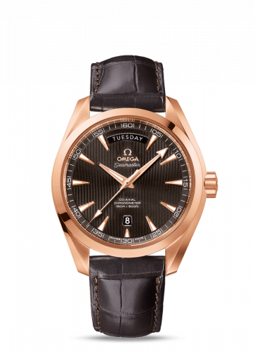 Seamaster Aqua Terra 150m Co-Axial 41.5 Day-Date Red Gold / Grey