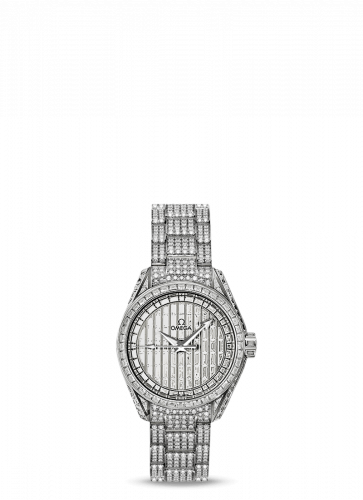 Seamaster Aqua Terra 150M Co-Axial 30 White Gold / Baguette / Baguette / Bracelet