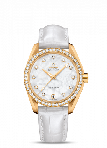 Seamaster Aqua Terra 150M Master Co-Axial 38.5 Yellow Gold / Diamond / MOP