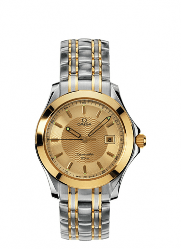Seamaster 120M Quartz 41 Stainless Steel / Yellow Gold / Champagne / Bracelet