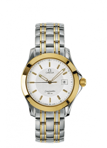 Seamaster 120M Quartz 41 Stainless Steel / Yellow Gold / White / Bracelet