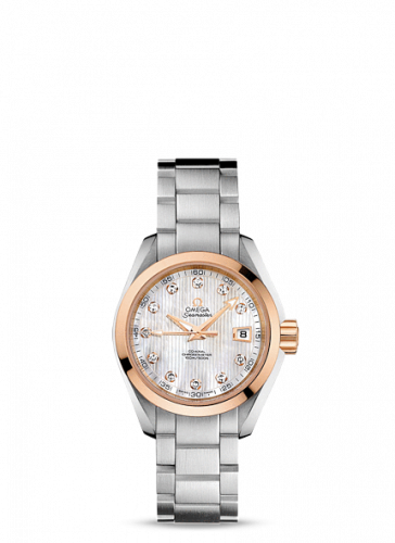 Seamaster Aqua Terra 150M Co-Axial 30 Stainless Steel / Red Gold / MOP / Bracelet