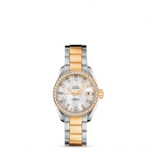 Seamaster Aqua Terra 150M Co-Axial 30 Stainless Steel / Yellow Gold / Diamond / MOP / Bracelet