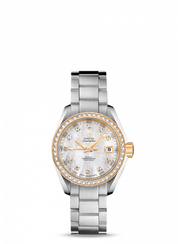 Seamaster Aqua Terra 150M Co-Axial 30 Stainless Steel / Yellow Gold / Diamond / MOP / Bracelet