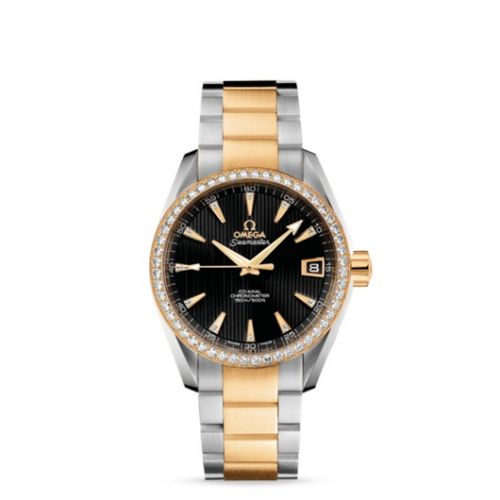 Seamaster Aqua Terra 150M Co-Axial 38.5 Stainless Steel / Yellow Gold / Diamond / Black / Bracelet