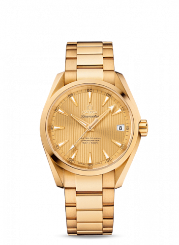 Seamaster Aqua Terra 150m Master Co-Axial 38.5 Yellow Gold / Champagne / Bracelet