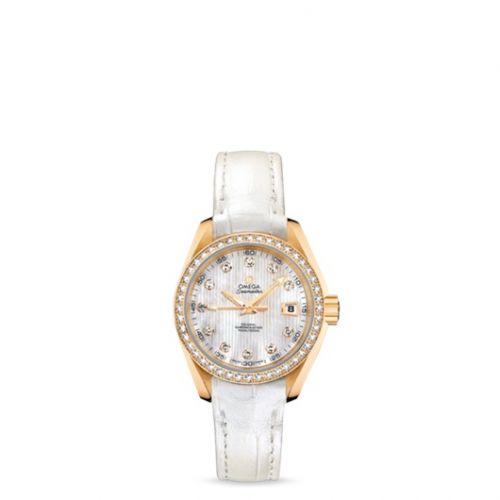 Seamaster Aqua Terra 150M Co-Axial 30 Yellow Gold / Diamond / MOP