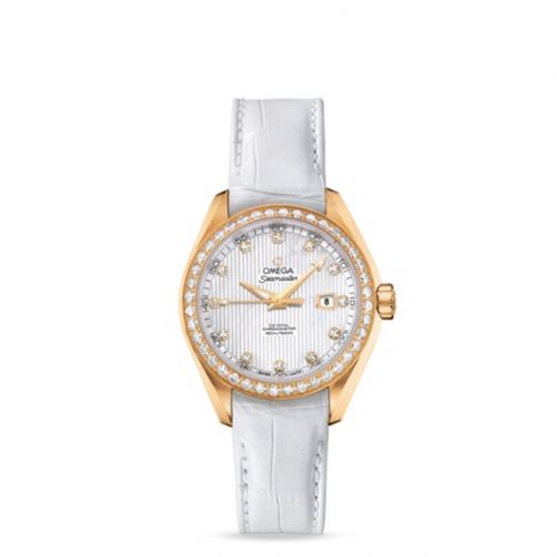 Seamaster Aqua Terra 150M Co-Axial 34 Yellow Gold / Diamond / MOP