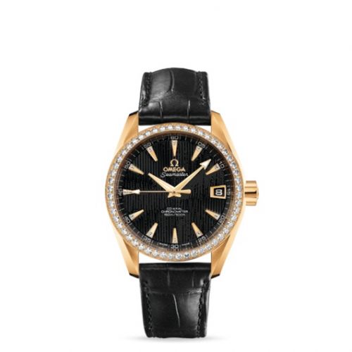 Seamaster Aqua Terra 150M Co-Axial 38.5 Yellow Gold / Diamond / Black