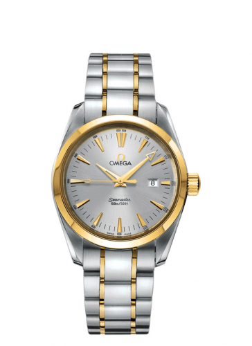 Seamaster Aqua Terra 150M Quartz 36.2 Yellow Gold / Black