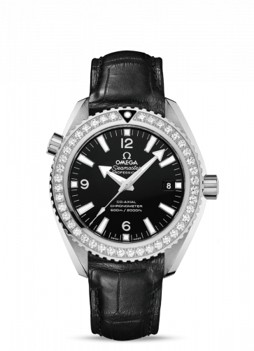 Seamaster Planet Ocean 600M Co-Axial 42 Stainless Steel / Diamond / Black / Alligator