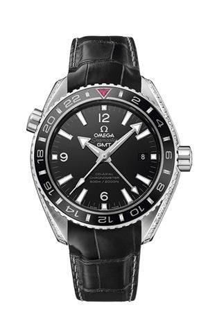 Seamaster Planet Ocean 600M Co-Axial 43.5 GMT Platinum / Diamond / Oman