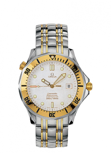 Seamaster Diver 300M Automatic 41 Stainless Steel / Yellow Gold / White / Bracelet