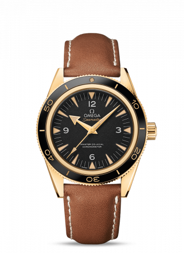 Seamaster 300 Master Co-Axial Yellow Gold / Black / Strap