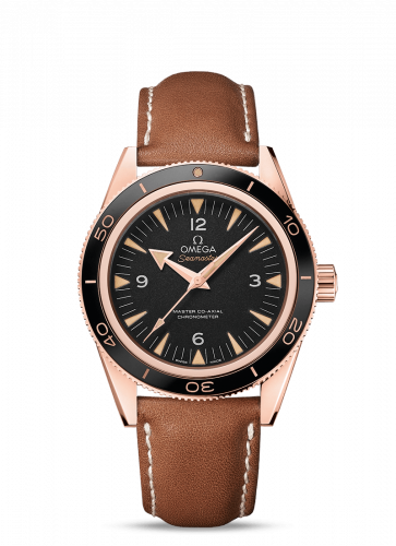 Seamaster 300 Master Co-Axial Sedna Gold / Black / Strap
