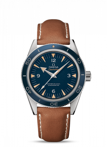 Seamaster 300 Master Co-Axial Titanium / Blue / Strap