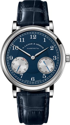 1815  Up/Down White Gold / Blue / Wempe