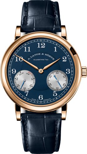1815  Up/Down Pink Gold / Blue / Wempe