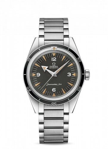 Seamaster 300 Master Co-Axial Stainless Steel / Black / Bracelet / 60th Anniversary