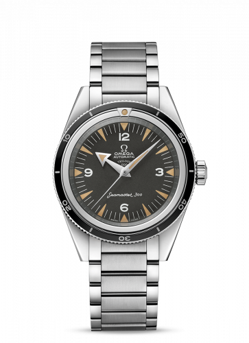 Seamaster 300 Master Co-Axial Stainless Steel / Black / Bracelet / 60th Anniversary / Trilogy Box