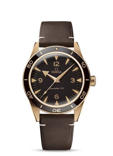 Seamaster 300 Master Chronometer  Bronze Gold / Brown / Strap