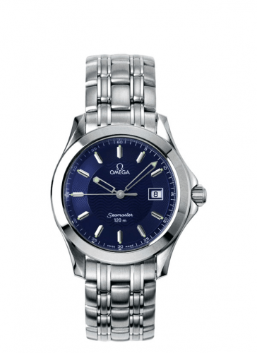 Seamaster 120M Quartz 36.25 Stainless Steel / Blue / Bracelet