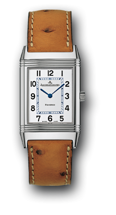 Reverso Classique Quartz Ostrich
