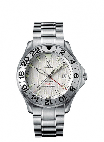 Seamaster Diver 300M Automatic 41 GMT Stainless Steel / White / Bracelet / Great White