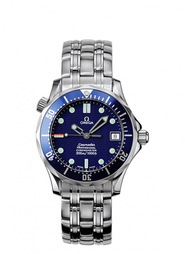 Seamaster Diver 300M Automatic 36.25 Stainless Steel / Blue / Bracelet
