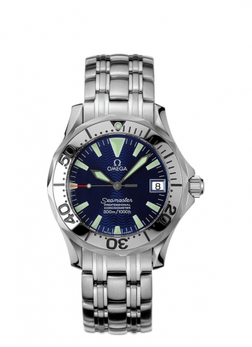 Seamaster Diver 300M Automatic 36.25 Stainless Steel / Electric Blue / Bracelet