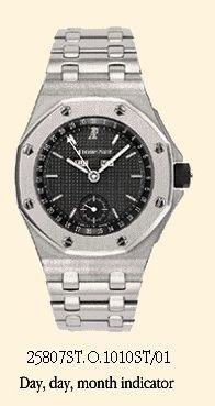 Royal Oak OffShore 25807 Full Calendar Blue / Bracelet