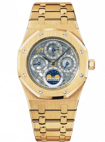 Royal Oak Perpetual Calendar Openworked Yellow Gold