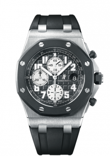 Royal Oak Offshore 25940 Chronograph Rubberclad Stainless Steel / Black / Black Date
