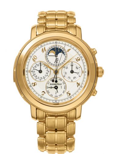 Jules Audemars 25984 Grande Complication Yellow Gold / White Breguet / Bracelet d'Occasion