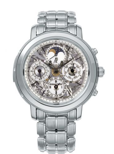 Jules Audemars 26023 Grande Complication Platinum / Sapphire / Bracelet d'Occasion