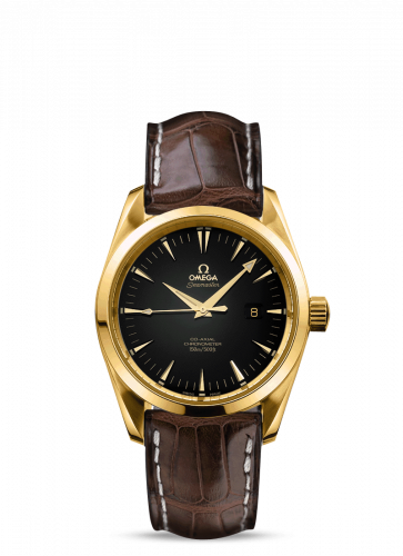 Seamaster Aqua Terra 150M Co-Axial 36.2 Yellow Gold / Black