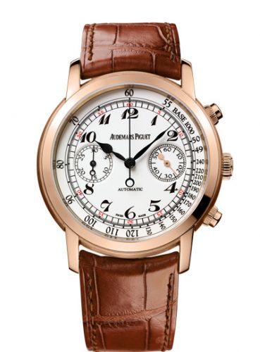 Jules Audemars 26100 Chronograph Pink Gold / White Vintage d'Occasion