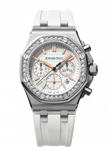 Royal Oak OffShore 26144 Lady Chronograph Stainless Steel / Silver / Diamond / Summer Edition 2017