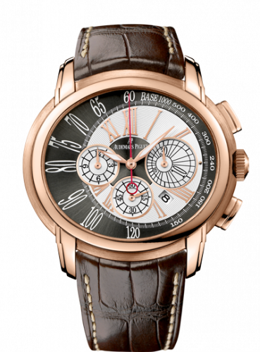 Millenary Chronograph Pink Gold / Brown d'Occasion