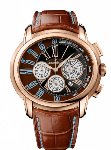 Millenary Chronograph Pink Gold / Brown d'Occasion