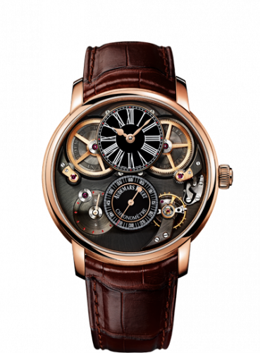 Jules Audemars 26153 Chronometer Pink Gold / Black d'Occasion