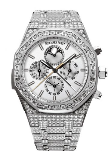 Royal Oak Grande Complication White Gold / Diamond / Silver / Bracelet