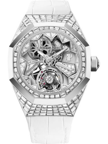 Audemars Piguet Royal Oak Concept Flying Tourbillon White Gold / Baguette Diamond d'Occasion