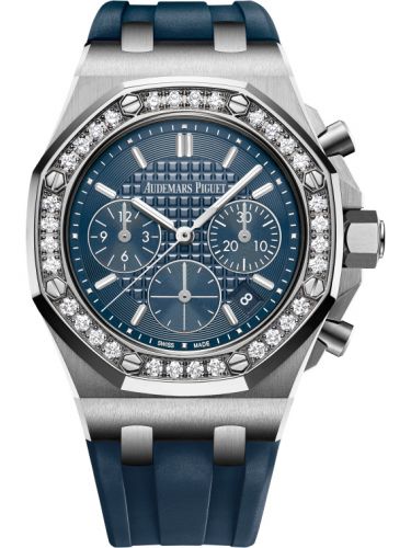 Royal Oak OffShore 26231 Lady Chronograph Stainless Steel / Blue / Diamond