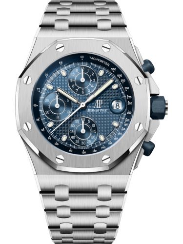 Royal Oak Offshore Stainless Steel / Blue / Bracelet