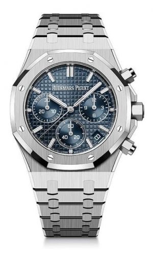 Royal Oak Chronograph 41 Stainless Steel / Blue