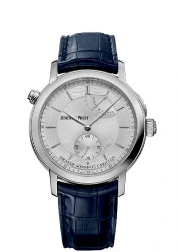 Jules Audemars 26344 Grande Sonnerie Carillon Platinum / Silver d'Occasion